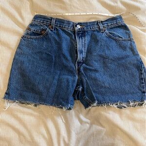 Vintage Levi's 550 Cutoff Denim Jeans